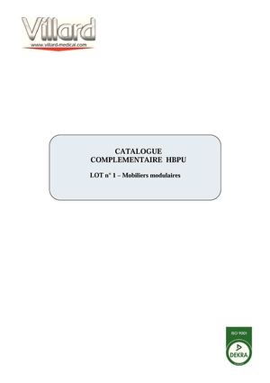 villard-catalogue personnalise HBPU lot 1
