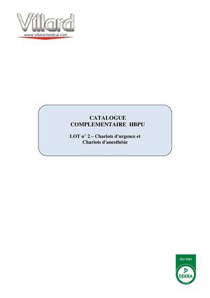 villard-catalogue personnalise HBPU lot 2