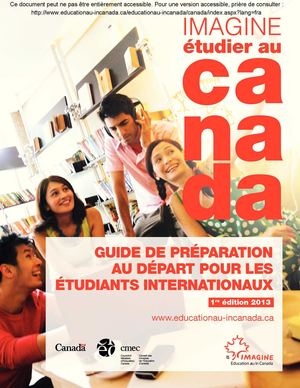 Brochure guide pré-départ au Canada