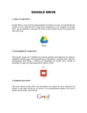 Servicio Google Drive