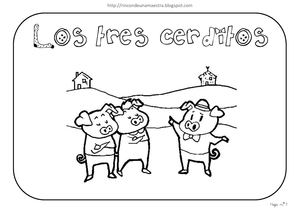 Kamishibai Los tres cerditos 1