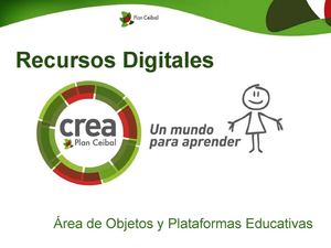 Recursos digitales en Crea