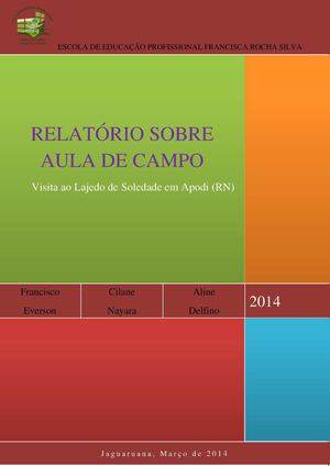 relatorio de visita técnica ao lajedo de soledade