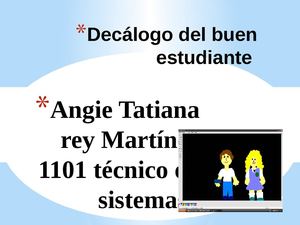 Decálogo del buen estudiante