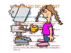 el buen uso de la internet