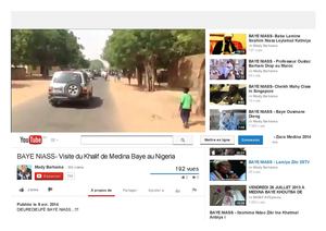 BAYE NIASS- Visite du Khalif de Medina Baye au Nigeria - YouTube