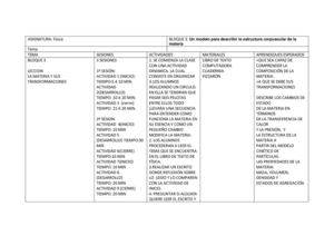 planeacion de clases de fisica con cuadernia 