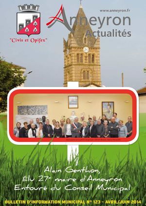 Anneyron Actualités N°123 avril/juin 2014