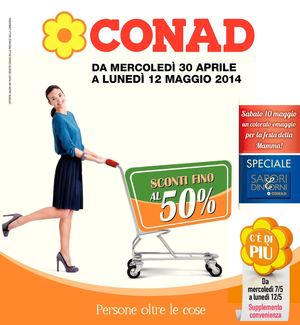 Volantino Conad Lomabadia 30apr-12mag
