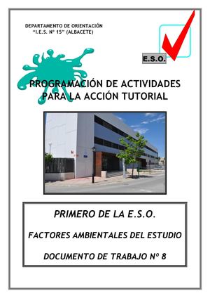 ACCIÓN TUTORIAL.1.8.FACTORES AMBIENTALES DEL ESTUDIO
