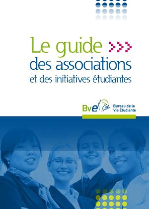 Le guide des associations et des initiatives étudiantes