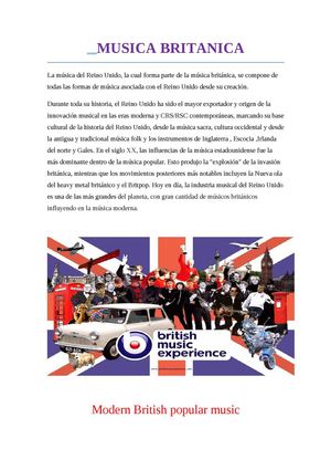 MUSICA BRITANICA♥