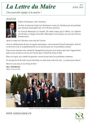Lettre du Maire, #1 