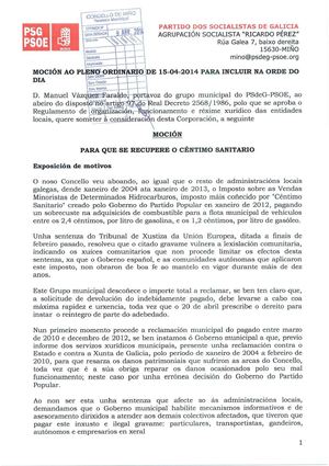 2014-04-28 Moción recuperar céntimo sanitario