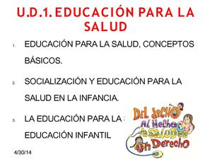 Educación para la salud