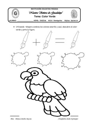 COMBINACION DE COLORES