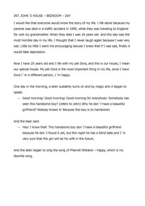 script movie