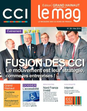 CCI le mag Grand Hainaut - mai 2014