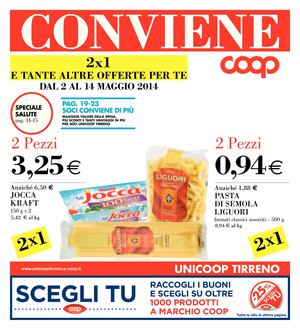 Volantino Coop Lazio 2-14mag