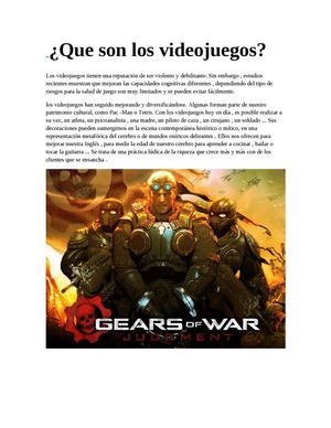 Que son los videojuegos