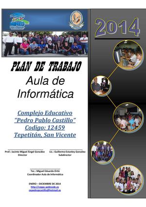 PLAN DE TRABAJO AI 2014 CEPPC-SANVI