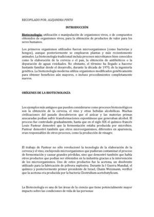 Principios de la Biotecnología