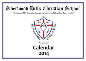 SHCS 2014 Calendar