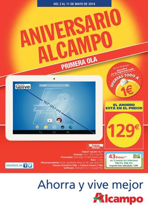 Aniversario Alcampo Primera Ola