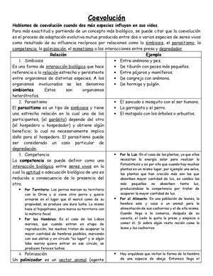 Coevolucion 