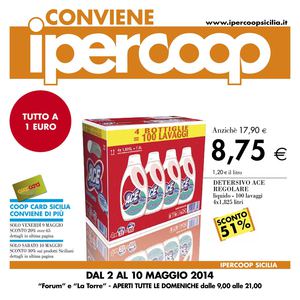 Volantino Coop Sicilia 2-10mag