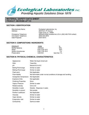 MSDS-N1