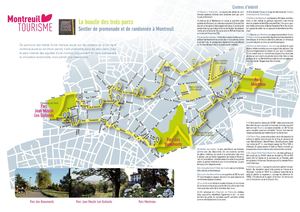 La boucle des trois parcs à Montreuil