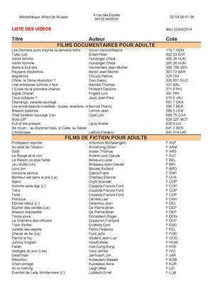 Que la séance commence !