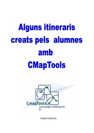 Itineraris fets pels alumnes amb CMaptools (vertical)