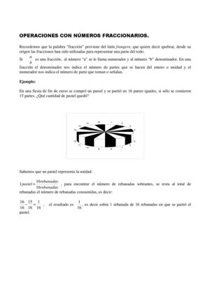 Módulo 2: Números fraccionarios