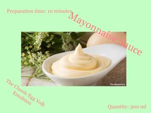 Mayonnaise Sauce - Carmine Tortora
