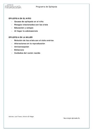 Epilepsia, niño y mujer