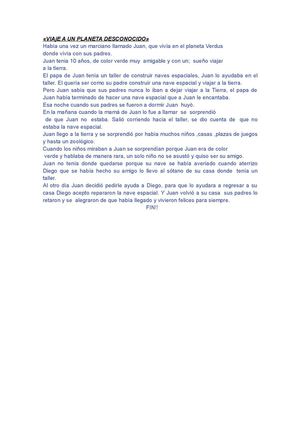 viaje a un planeta desconocido