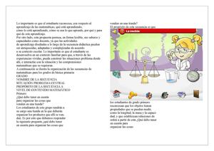 Secuencia didàctica: peso, masa y capacidad.