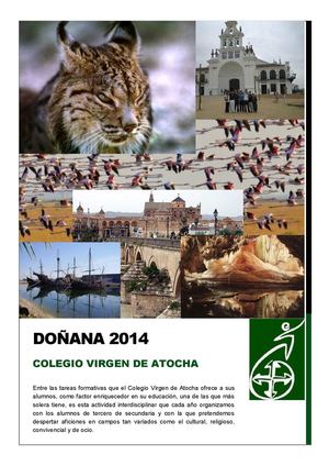 Viaje de estudios Doñana 2014 - Colegio Virgen de Atocha 