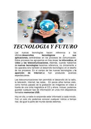 tecnologia y futuro