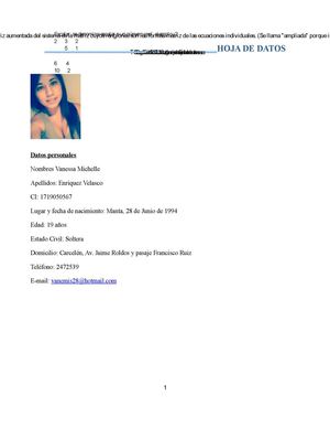 Matrices (Vanessa Enriquez)