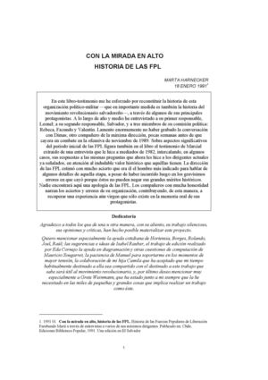 Con la mirada en alto Historia de las FPL