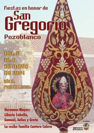 Libro Fiestas San Gregorio Pozoblanco 2014