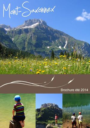 Brochure touristique de Mont-Saxonnex - Été 2014