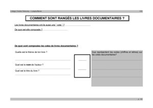 La cotation des livres documentaires