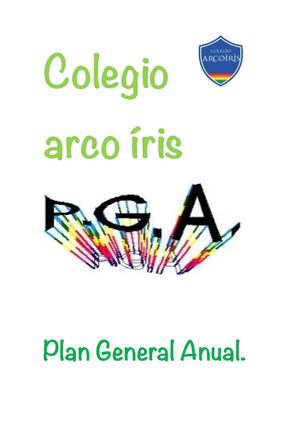 Plan General Anual