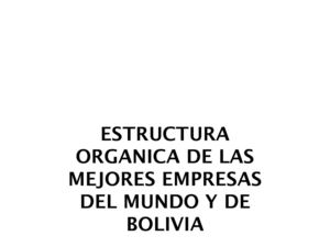 Las 10 mejores empresas de Bolivia y el Mundo