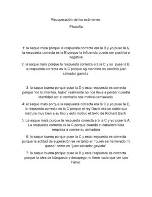RECUPERACION DEL EXAMEN FILOSOFIA