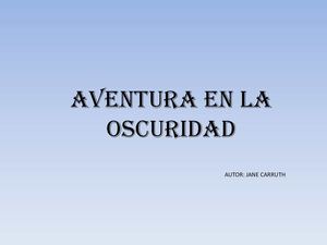 aventura en la oscuridad
